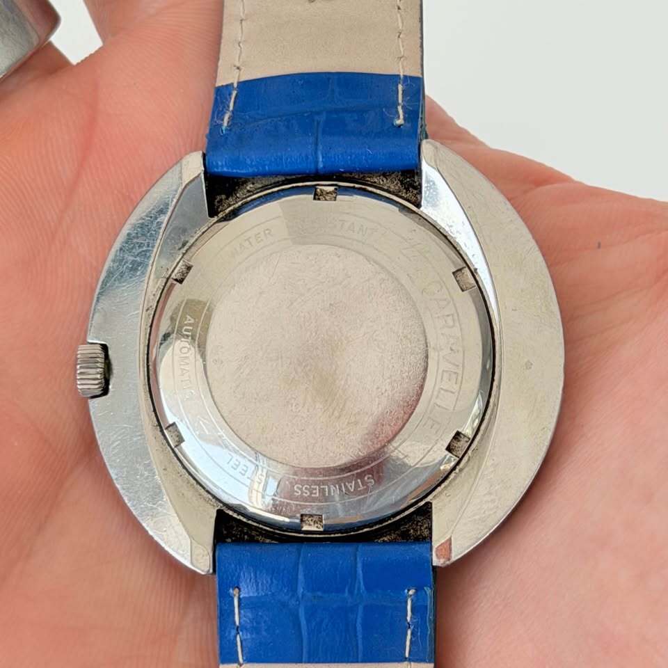 Vintage Caravelle by Bulova “UFO” Dial Automatic Watch – Day/Date