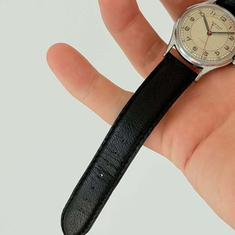 Vintage Bertmar De Luxe Watch – 17 Jewels, Swiss Made