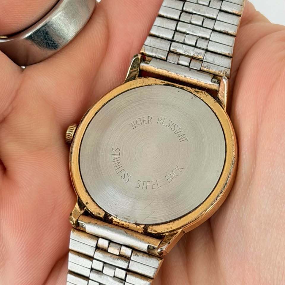 Vintage Timex Gold Tone Mechanical Watch – Manual Wind