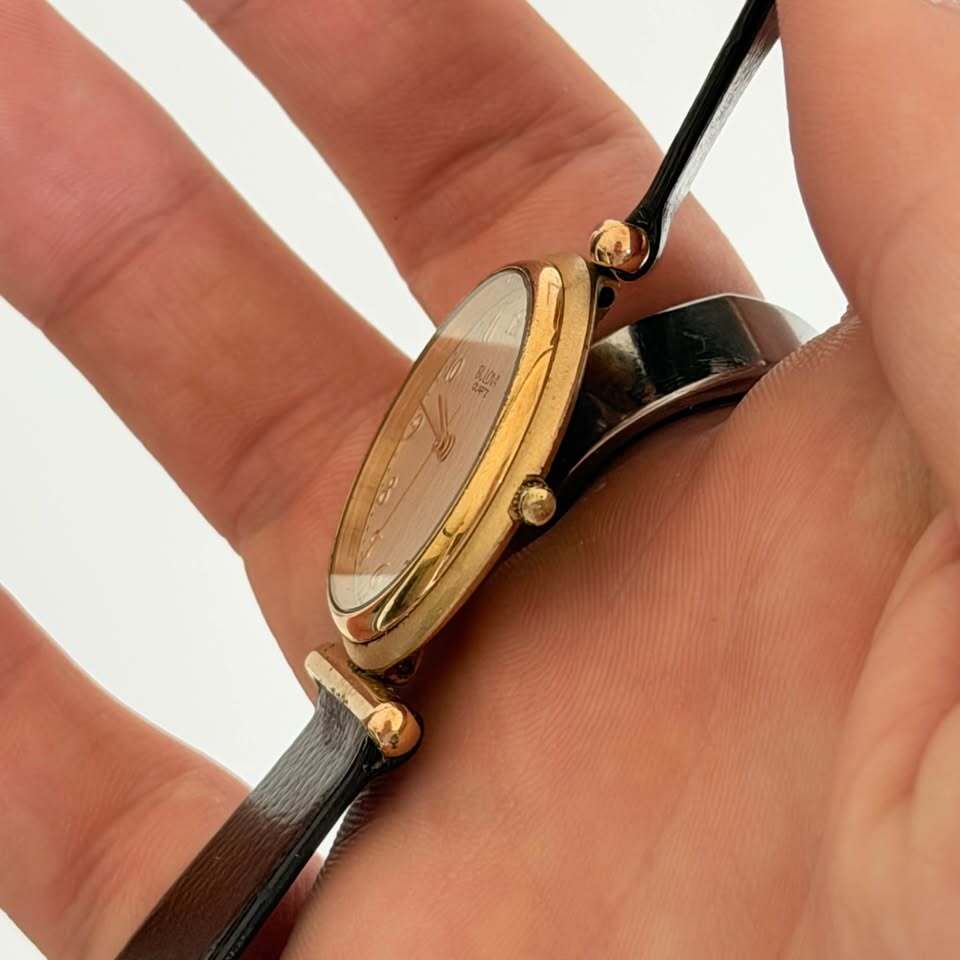 Bulova Quartz Dress Watch Gold Tone