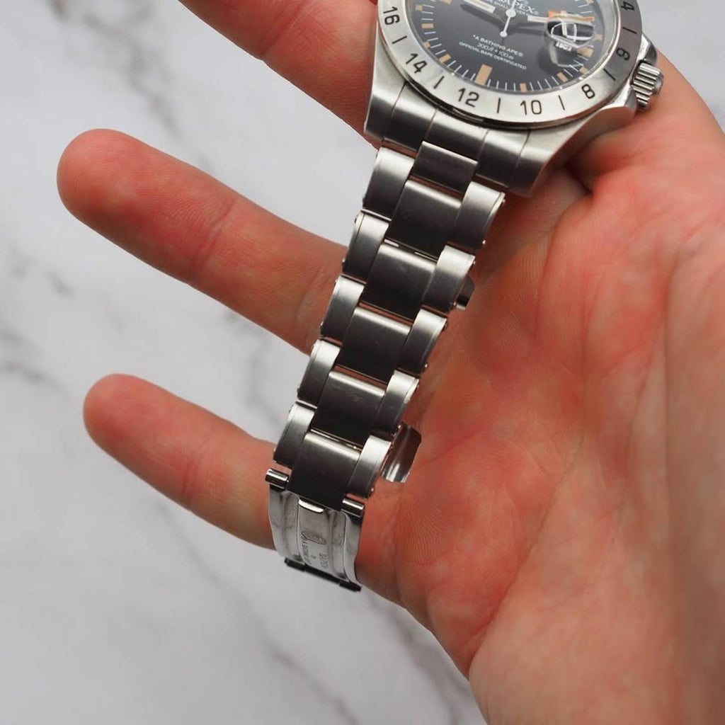 Bapex A Bathing Ape Bape Type 8 GMT Stainless Steel Men's Watch