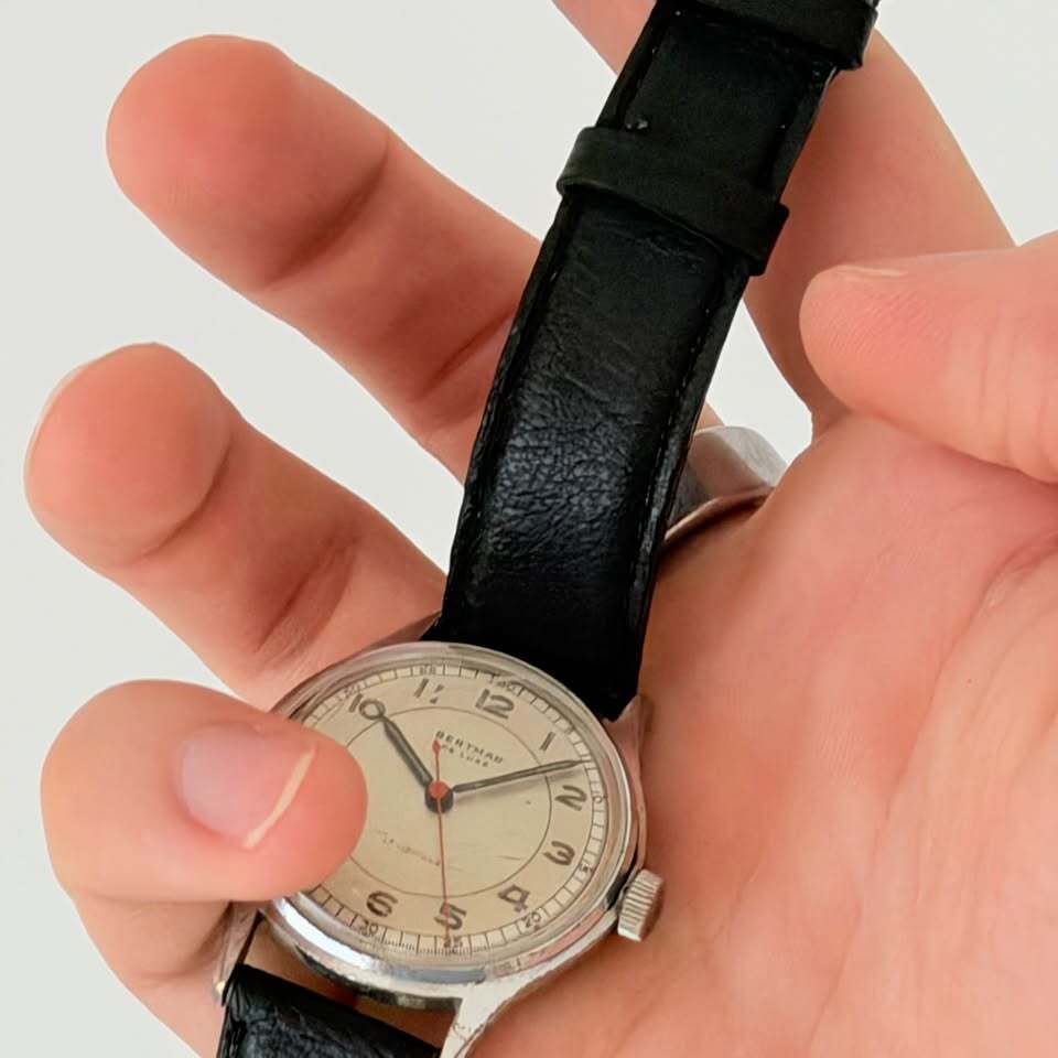 Vintage Bertmar De Luxe Watch – 17 Jewels, Swiss Made