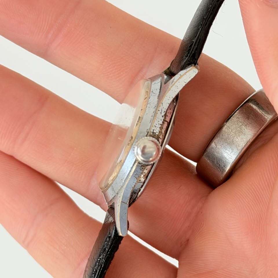 Vintage Clebar Military-Style Watch – 24 Hour Dial, Incabloc