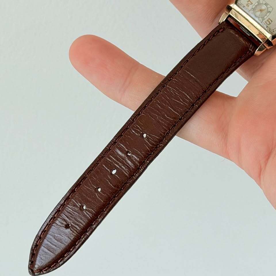 Vintage Bulova Art Deco Tonneau Watch – Gold Filled, Manual Wind