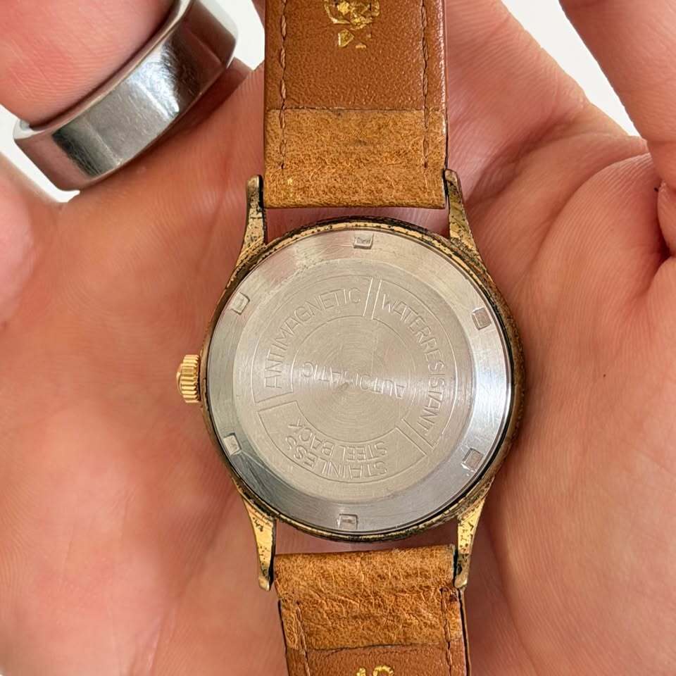 Sellita De Luxe Super Automatic 30 Jewels Vintage Bullseye Dial