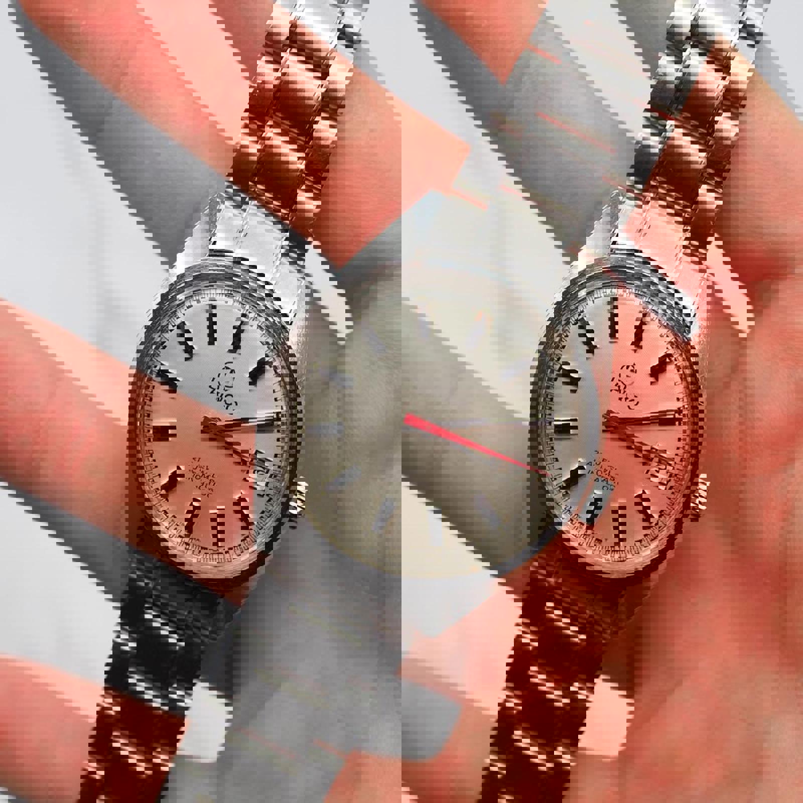 Lanco Automatic Vintage Watch Silver Dial