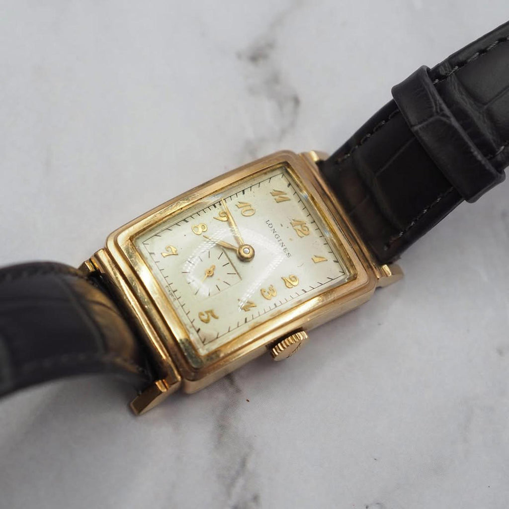 Longines Tank Mechanical Wind Watch