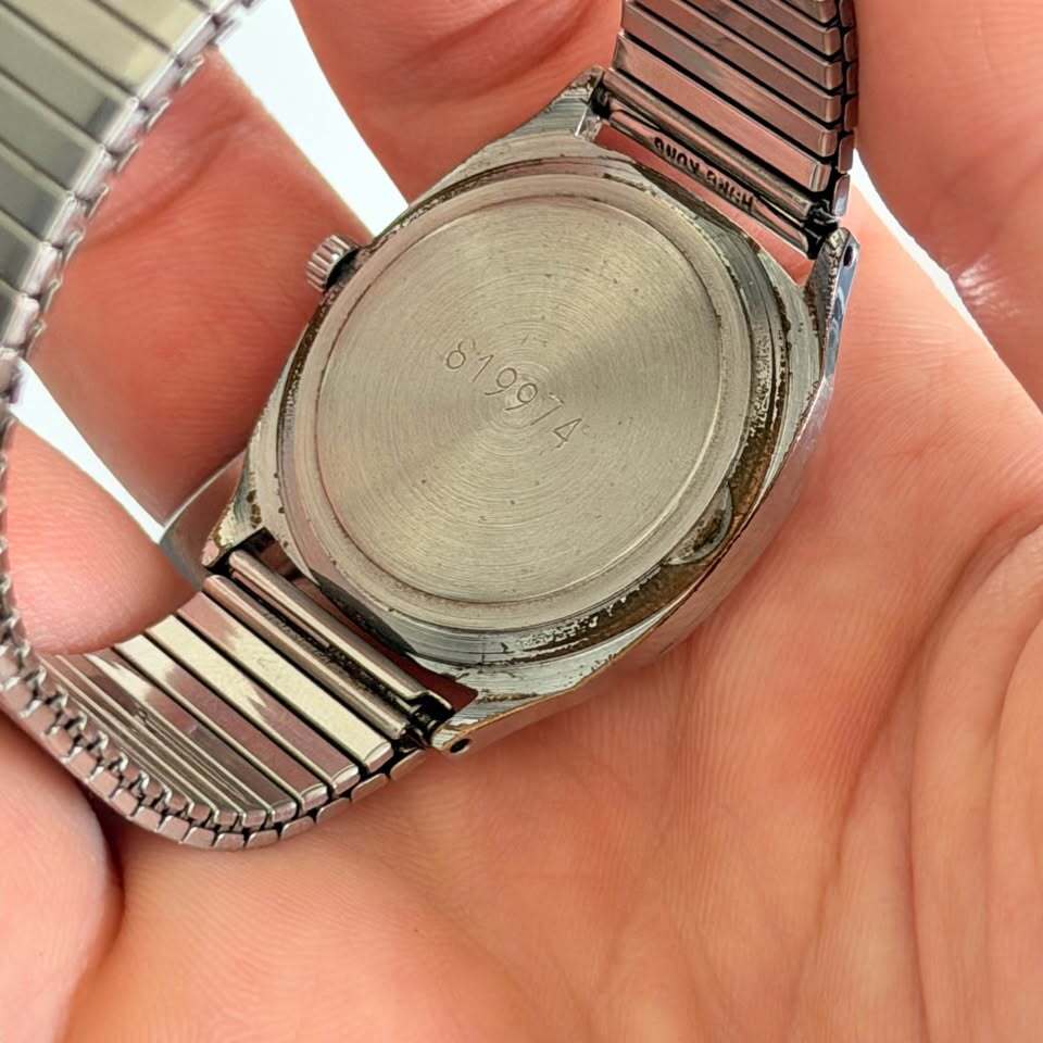 Cardinal Vintage Quartz Watch White Dial Stainless Steel