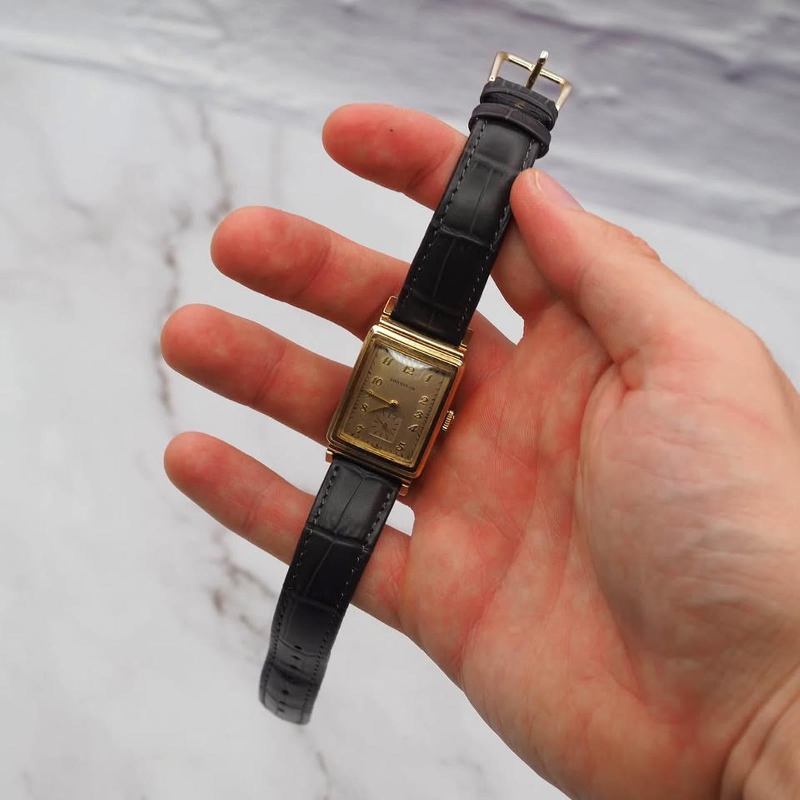 Longines Tank Mechanical Wind Watch