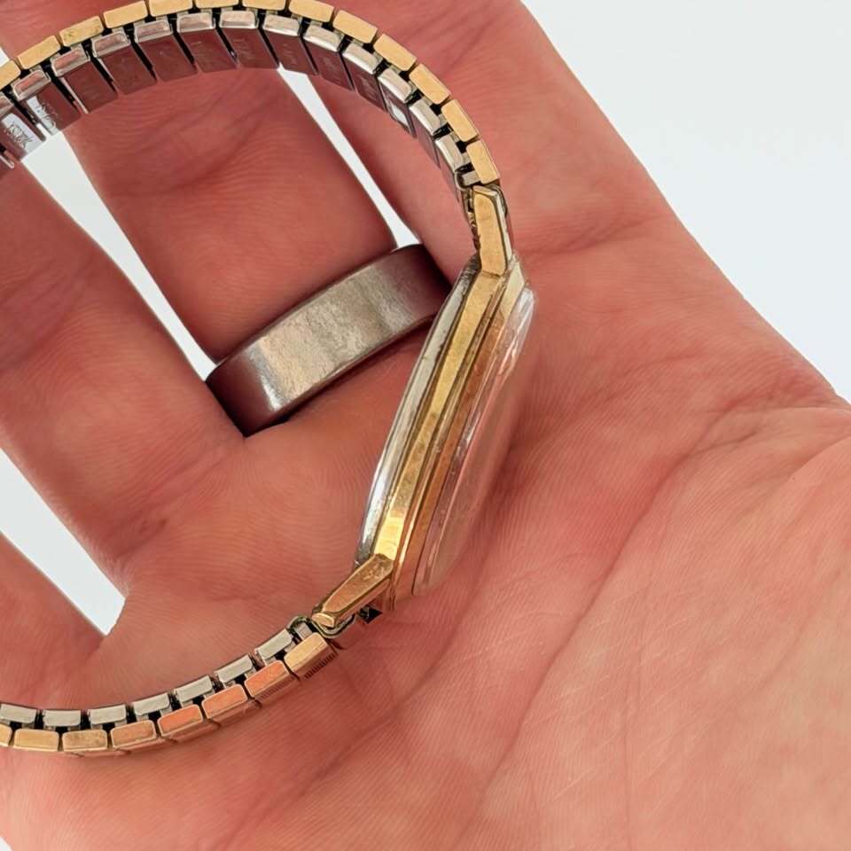 Vintage Caravelle by Bulova Gold-Tone Watch – Expansion Bracelet