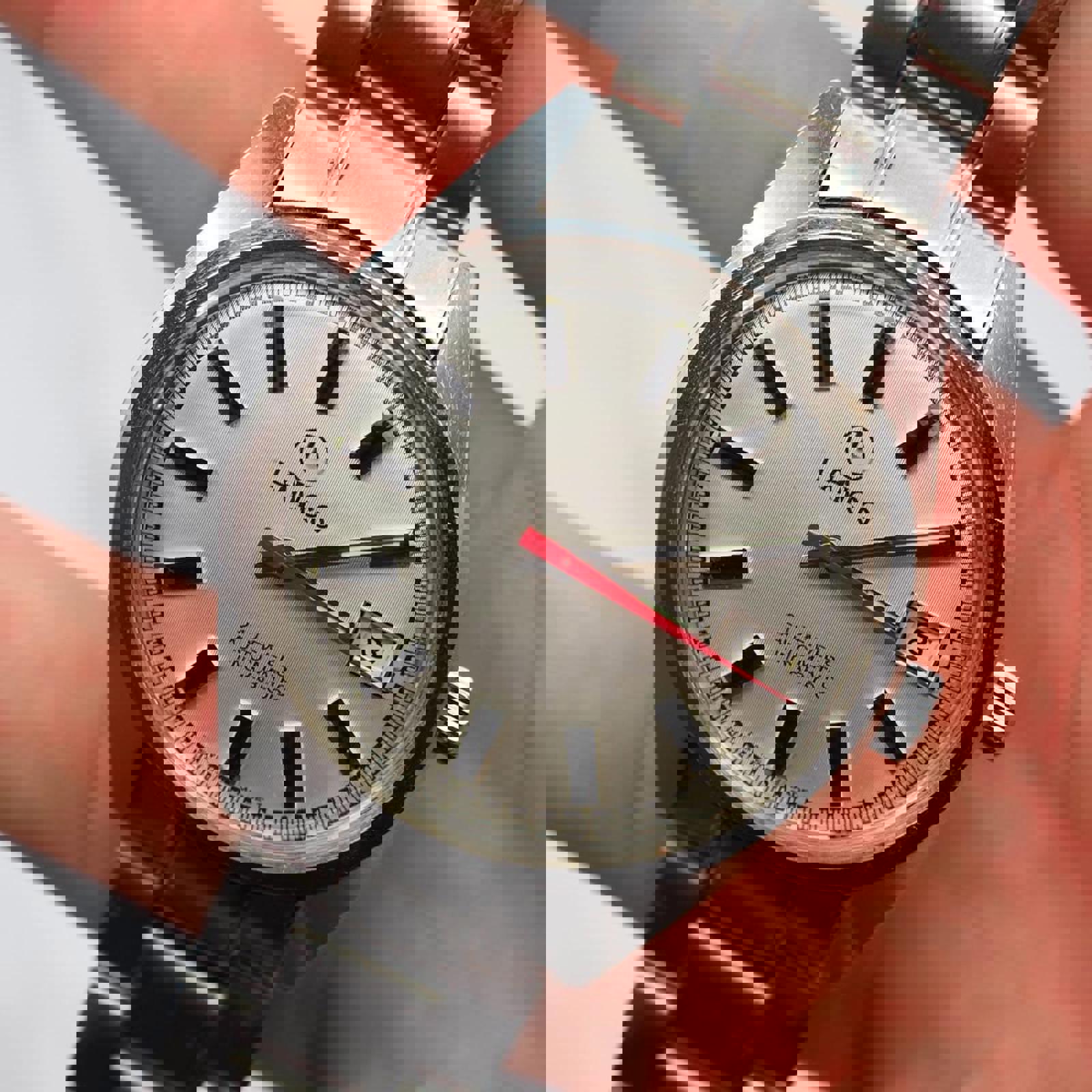 Lanco Automatic Vintage Watch Silver Dial