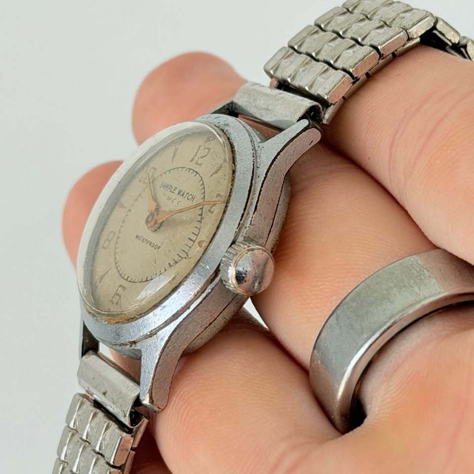 Vintage 1950s Timex “Sample Watch” Salesman Demonstrator – Rare