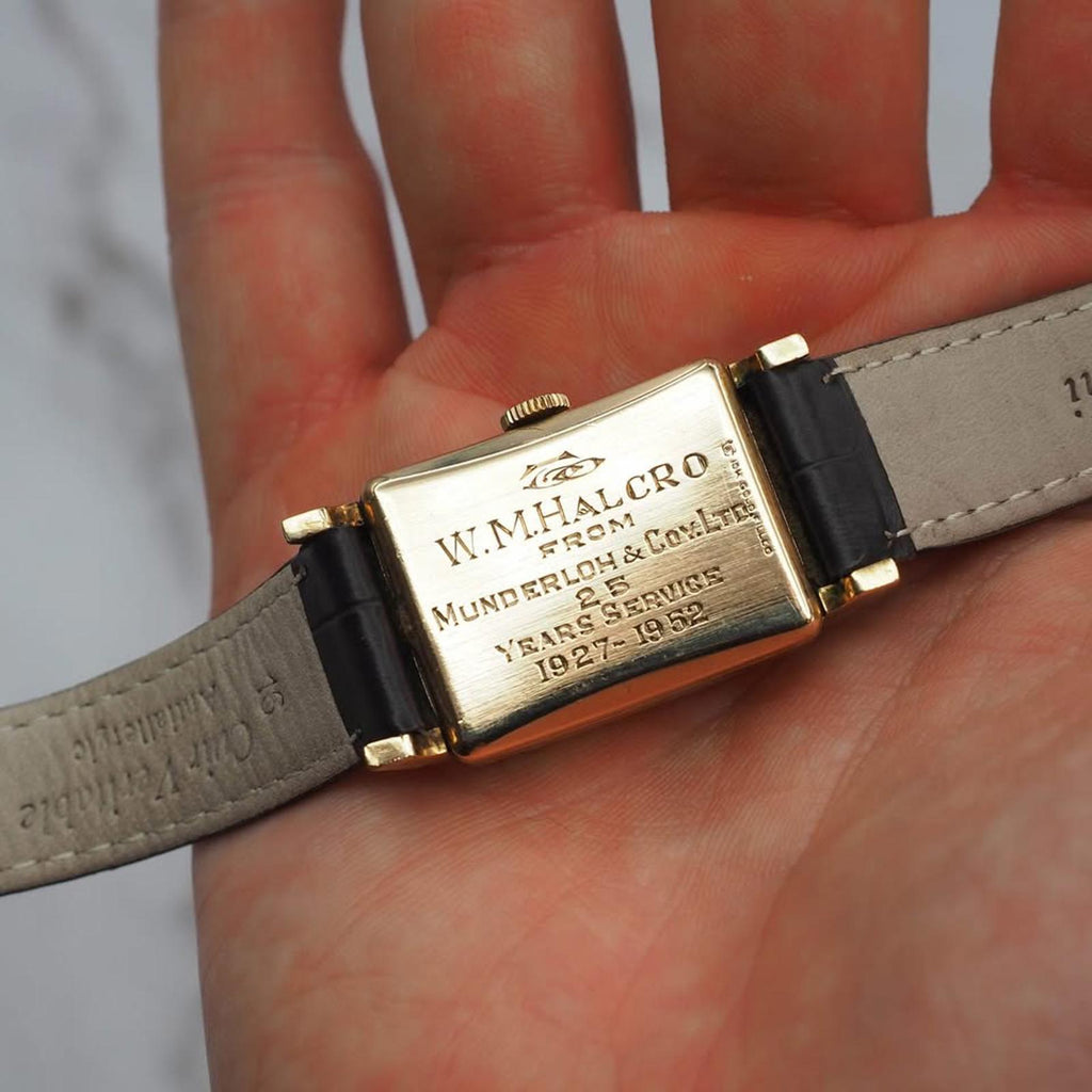 Longines Tank Mechanical Wind Watch