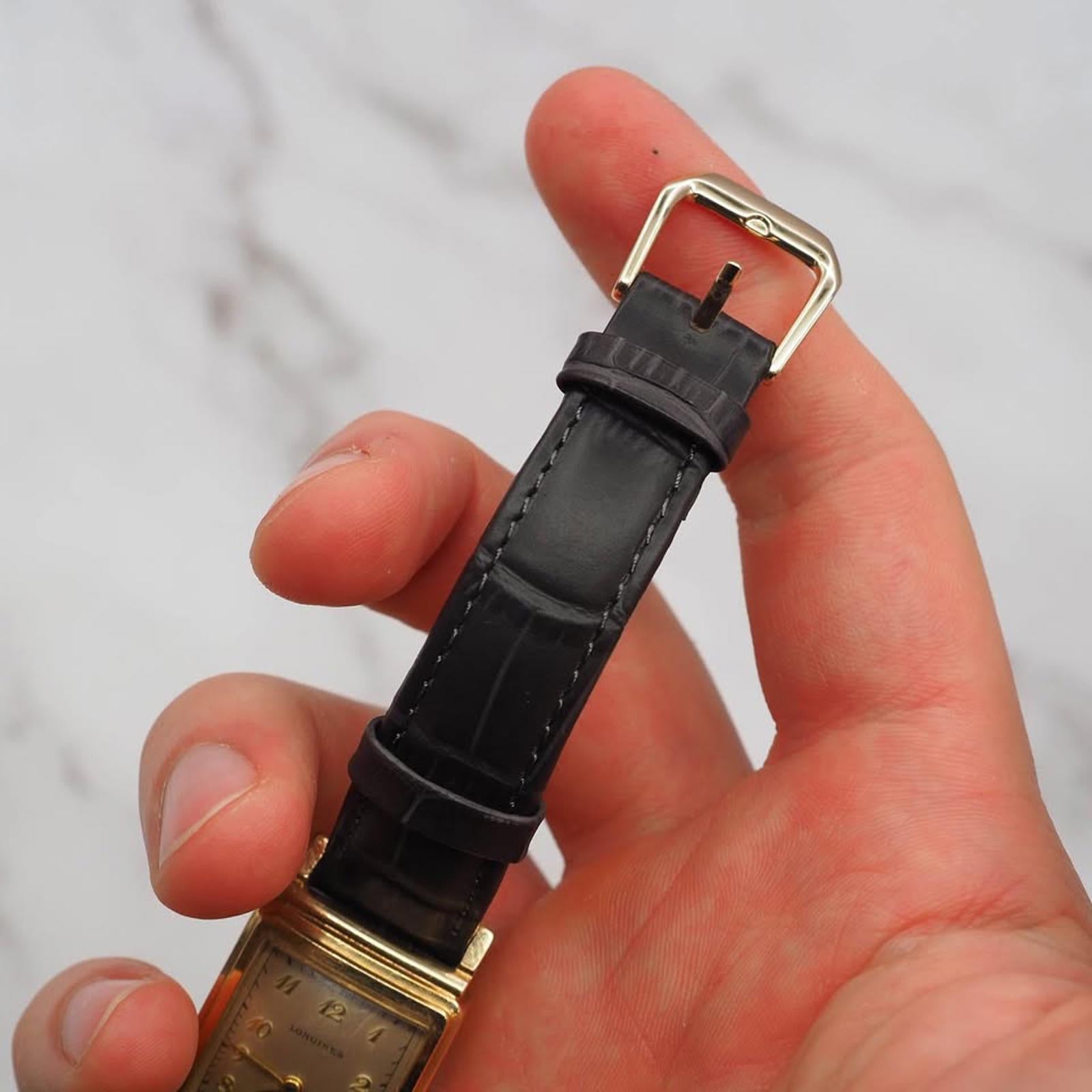 Longines Tank Mechanical Wind Watch